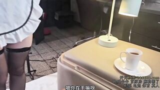 em hầu gái phục vụ hết mình được chủ nhân đụ nước lồn bắn như mưa