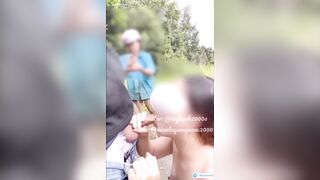 E teen Việt MỹHạnh2000 dâm đãng gạ bú cu ng lạ giữa đường còn nhờ ô chú già quay vid