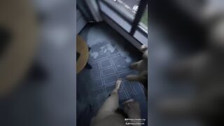 Đụ em ghệ dâm bên cửa kính vừa đụ vừa ngắm phong cảnh thành phố tuyệt đẹp #2