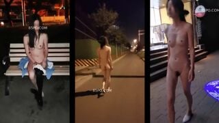 NGÁO ĐÁ GÁI XINH THÁC LOẠN TRÊN ĐƯỜNG PHỐ