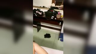 bé sinh viên năm 2 cơ thể dễ nứng đụng vào người là nước tuôn