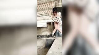 Gái xinh 2k8 mới lớn nhét đuôi cáo vào lỗ đít dâm đãng Lồn chảy nước