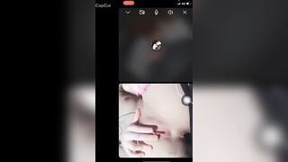 HS Non Không Lông Chat Sex Thủ Dâm Bằng Máy Rung