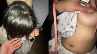 Dắt em họ đi chơi rồi sờ vú em ngoài công viên