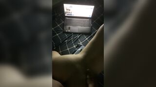 vừa chịch em sinh viên vừa call sex với người lại