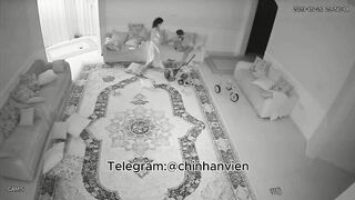 Hack Camera Vợ Dâm Nứng Đè Chồng Ra Địt Ở Phòng Khách