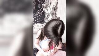 Gái xinh vú khủng lồn múp thủ dâm 8