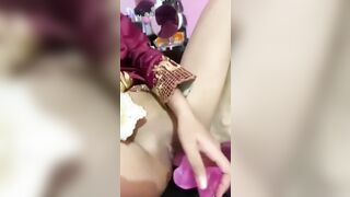 MỚI TẶNG EM CON CU GIẢ EM ĐÃ ĐIÊN CUỒNG THỦ DÂM
