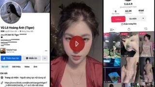 Clip nóng Vũ Lê Hoàng Ánh tiktoker mới nổi