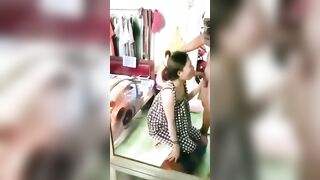 Gạ được MB Hàng Xóm, Chồng đi làm xa Sục Bú Liếm Cu quay video mà ko dám djt