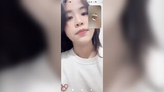 Call video với em ny xinh gái