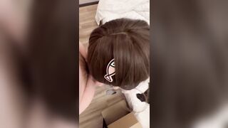 E ghệ chubby dễ thương xinh dâm thích bú cặc lồn lúc nào cũng rỉ đầy nước #5