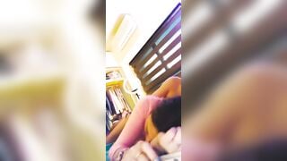Sãng dây địt luôn người yêu đang say ngủ bắn tinh vào lồn
