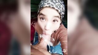 Gái xinh bú cu khủng cưỡi cặc dâm đãng bắn tinh vào lồn
