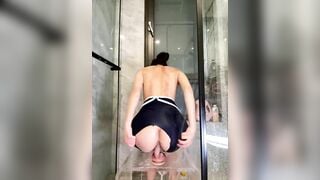 Cực phẩm, Lễ tân KTV, Vừa tắm vừa Thủ dâm bắn nước đái live sex rên rỉ