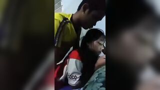 về quê ăn dỗ húp được con em họ lớp 10 ngây thơ