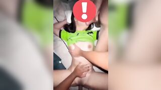 Em họ bị 2 anh đè chơi some