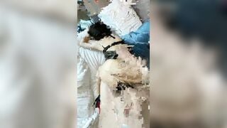 Loạn luân lén vào phòng xé quần tất rồi địt con em họ mới lớn trong phòng sướng vl ra