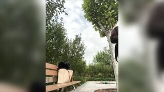 Em sinh viên ra công viên khoe hàng thủ dâm kích thích siêu dâm