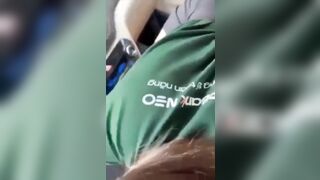 Em rau ngân hàng vp bank bú cu trên oto