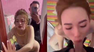 Chơi chị dâu mới cưới còn mặc đồ cô dâu