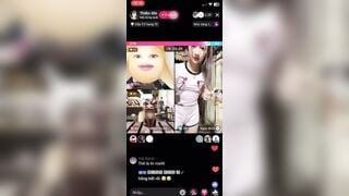 Ngọc Bích Trả kèo Tiktok, Kẹp 2 Núm Vú Trên Live nhảy