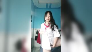 Thanh Thảo lớp 10 cỡ này sau này em dâm cỡ nào - phần 15