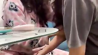 2 em les yêu nhau hẹn hò móc lồn cho nhau cực sung.