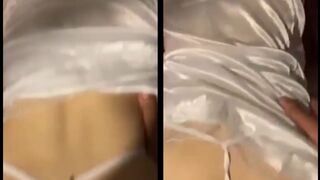 Đi ngủ mà chỉ mặc có cộng dây thế này bảo sao dượng không đụ