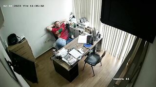 Hack cam văn phòng giám đốc phát hiện giám đốc địt nhau vs e thư kí xinh hằng ngày #3