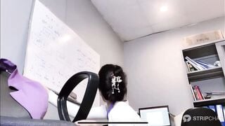 Full 35 phút, Sếp biến thái, Móc lồn thủ dâm sau lưng đồng nghiệp nam Live sex rên rỉ