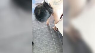 Huấn luyện NV KTV cao cấp Vú to Loli lồn rậm thành slave thú cưng, Bú liếm cu thủ dâm