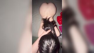 bạn thân của đứa em gái mới lớp 12 mà dâm quá - phần 3