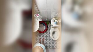 Quay lém chị hàng xóm khu trọ tắm cực phê