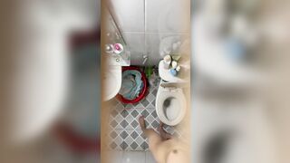 Quay lém chị hàng xóm khu trọ tắm cực phê