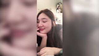 Gái xinh chubby call video cho trai xem vú to lồn múp dâm