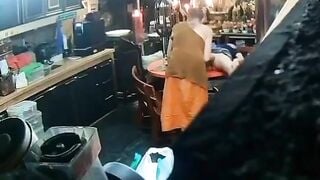 Quay lén Thầy chùa giải bùa cho em gái bằng cách địt em sướng
