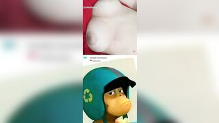 Chat sex trên OmeTV gạ các em teen Indo ngực khủng show hàng #3