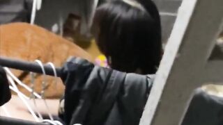 Quay lén em sinh viên phòng bên địt nhau với ny