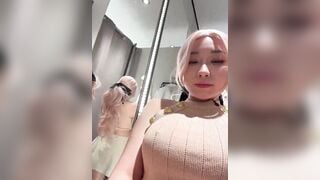 18 phút, Chubby Sinh viên Dhoc, ở phòng thay đồ TTTM Public Vú To Thủ dâm live sex