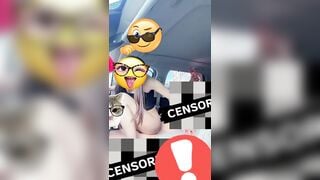 Dượng cho đi nhờ xe mà đè đụ luôn trên xe