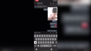 Quỳnh Mai teen 2k10 mới lớn đã biết vay tiền thế chấp clip thủ dâm P2