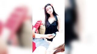 Phòng live show hàng địt tập thể huấn luyện làm slave của các nam thanh nữ tú tq