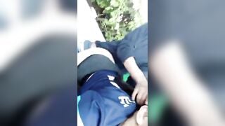 2 em học sinh đụ nhau giữa sân công viên trường học nó mới đỉnh.