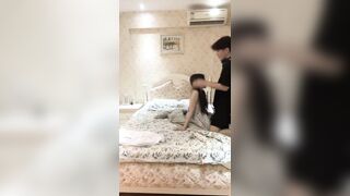 “Thằng người yêu em cặc yếu lắm để anh thay nó địt em đêm nay nhé”