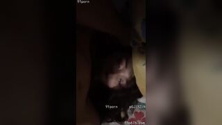 Chị dâu đang ngủ, thằng em vào bóp vú, đụ khắp người