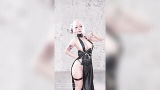 Em gái Umeko J cosplay Emma Tactical Upgrade Secret Therapy - NIKKE