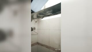 Busty cô gái dải và xoa ngực 3