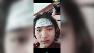 Gọi video thấy mặt cho anh thủ dâm p2