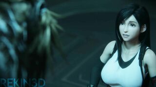 hentai 3d Tifa sướng lồn khi đụ cặc chó